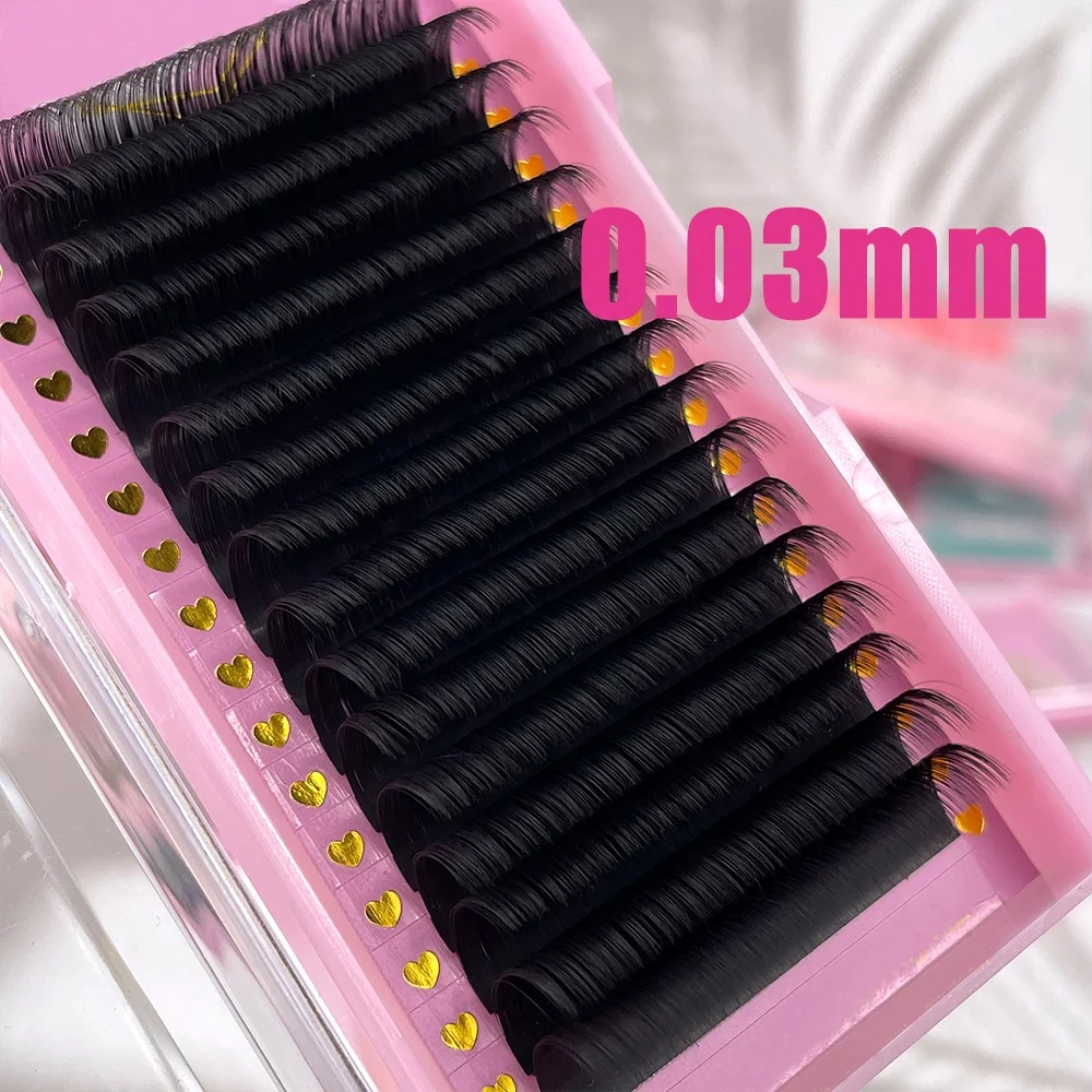 Private Label Korean Pbt Silk Siberian Mink Eyelash Extension Wholesale Matte Black Cashmere Mixed Lash Extension Volume Trays