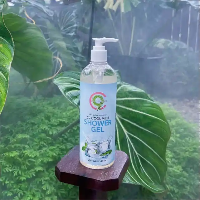 OEM Thailand C9 Good Quality COOL MINT shower gel brighten the skin remove dead cells smoother skin
