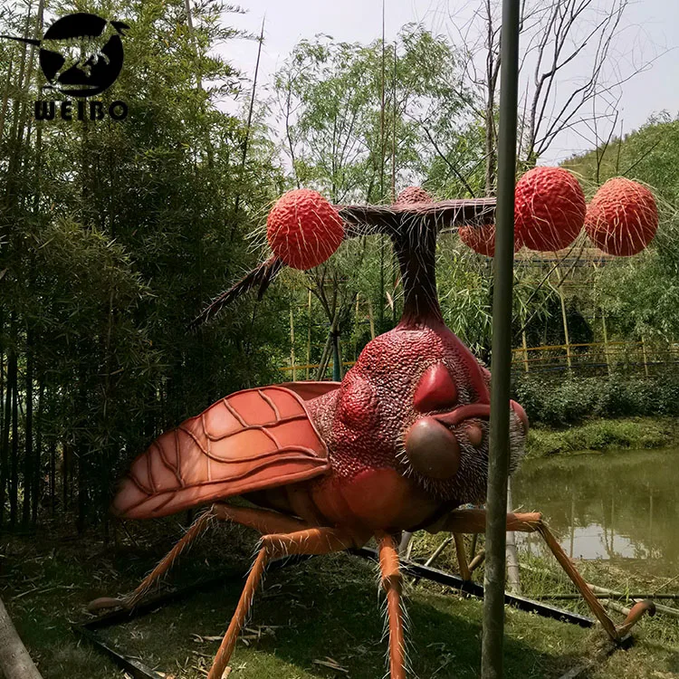 Simulation insect model realistic animatronic insects spider