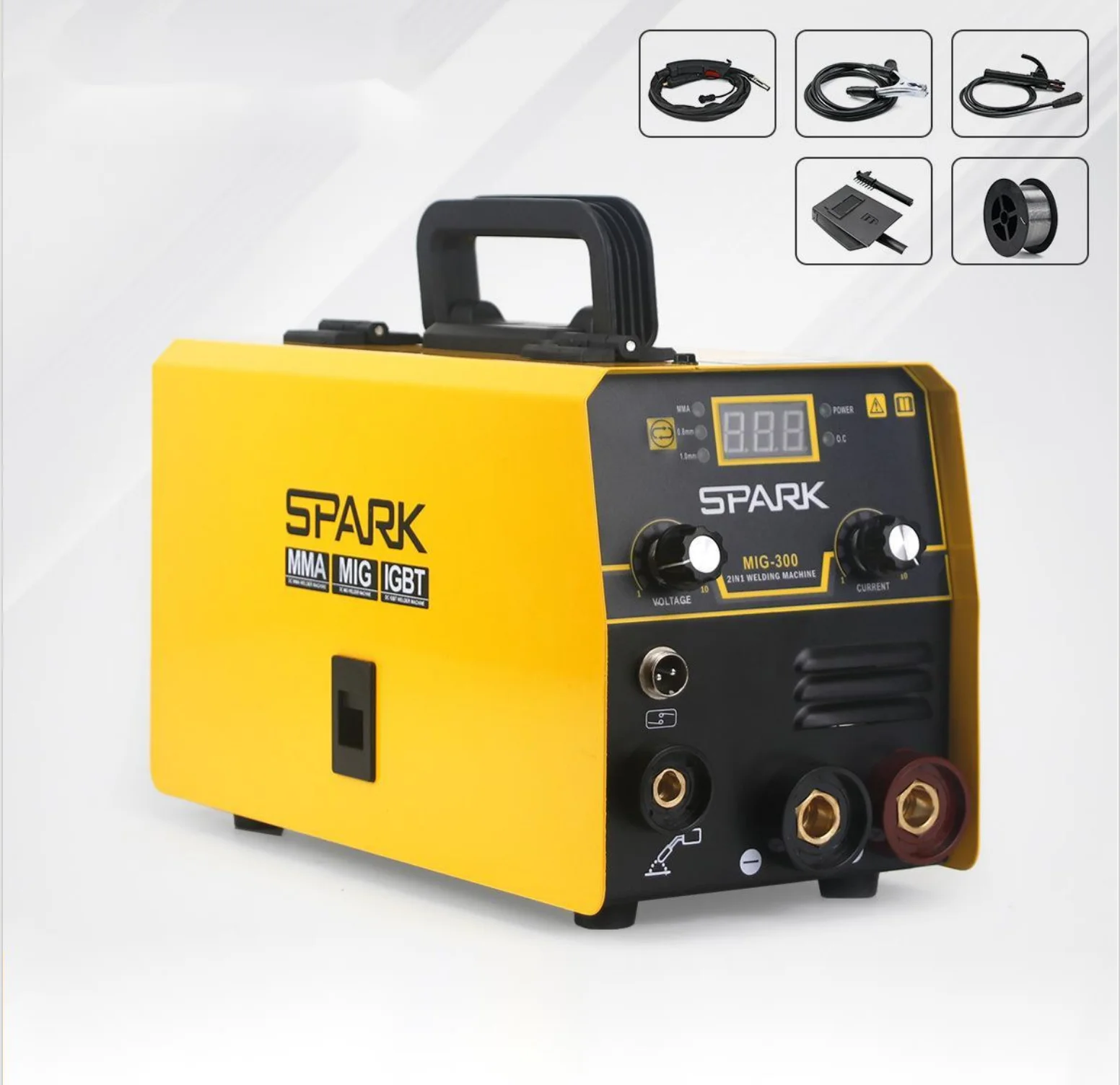 Factory Customized MIG300 Two-in-One 220V Small Electric Welding Machine for Stainless Steel Use Welding Machine