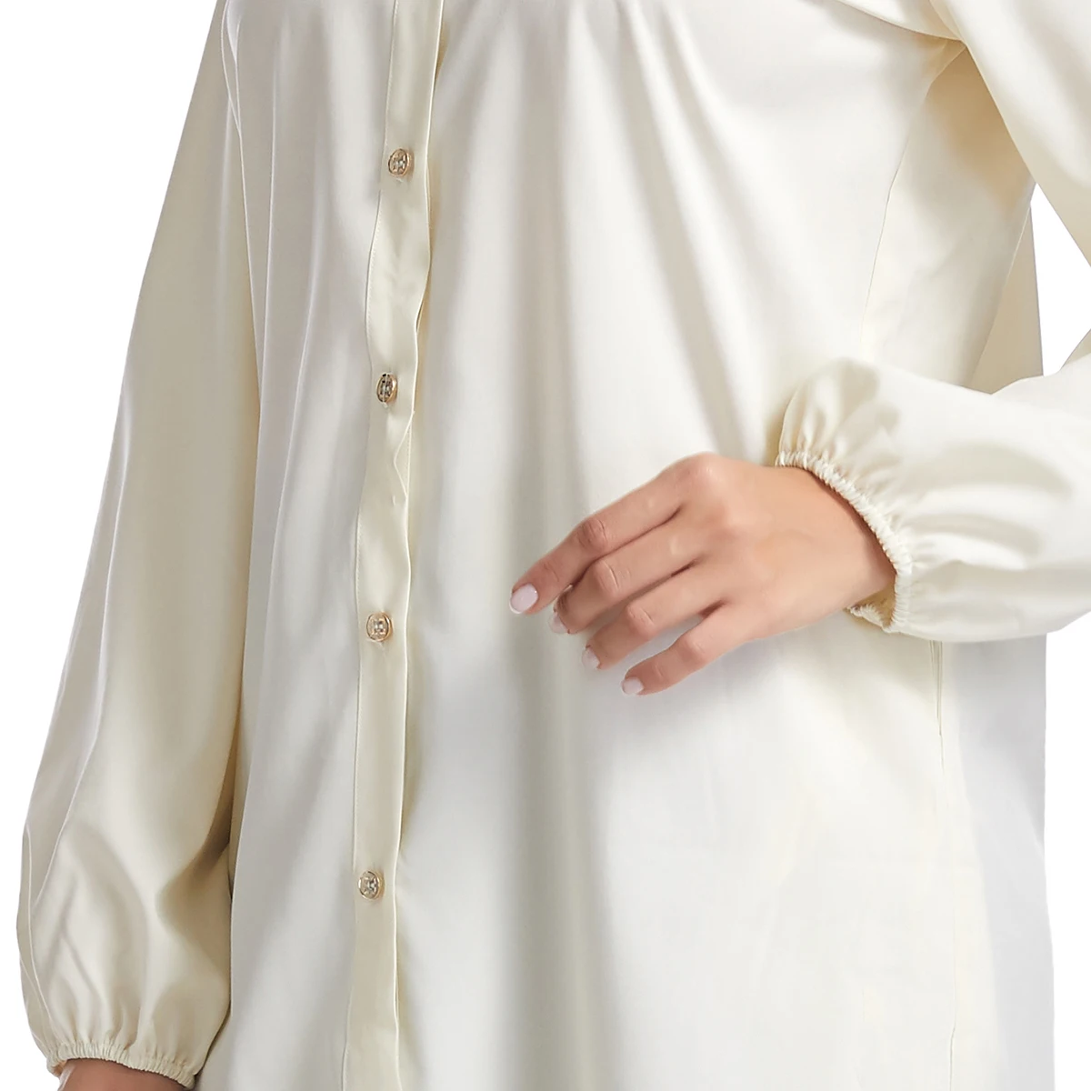 Cheap Muslim Dress Dubai Women Long Casual Blouse Long Sleeve Shirt