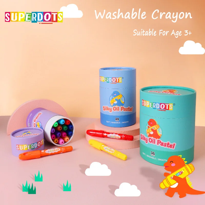 Набор мелков пастельных цветов 12/24/36 нетоксичные моющиеся мелки с маслом для детей развивающие игрушки рисования