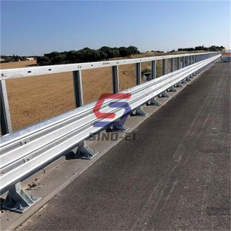 En1317 N1 Powder Coating Traffic Safety Highway Guardrail Road Fence Crash Barrier for Sale