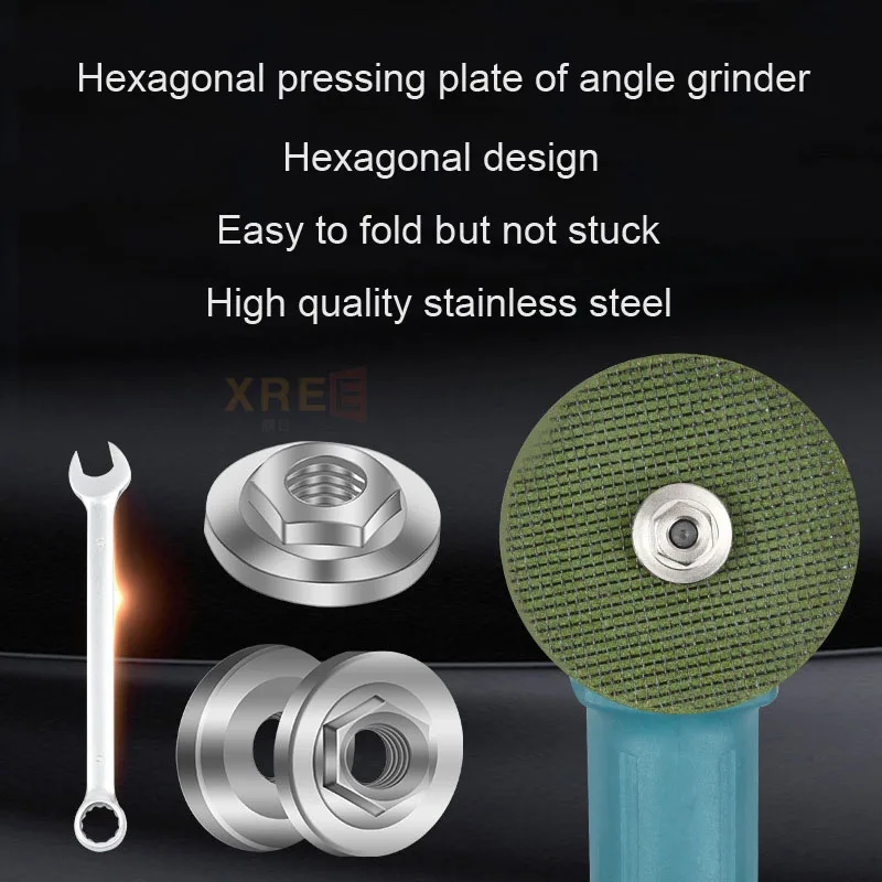 Hot selling Stainless steel gland hex nut accessory grinding blade saw blade tool