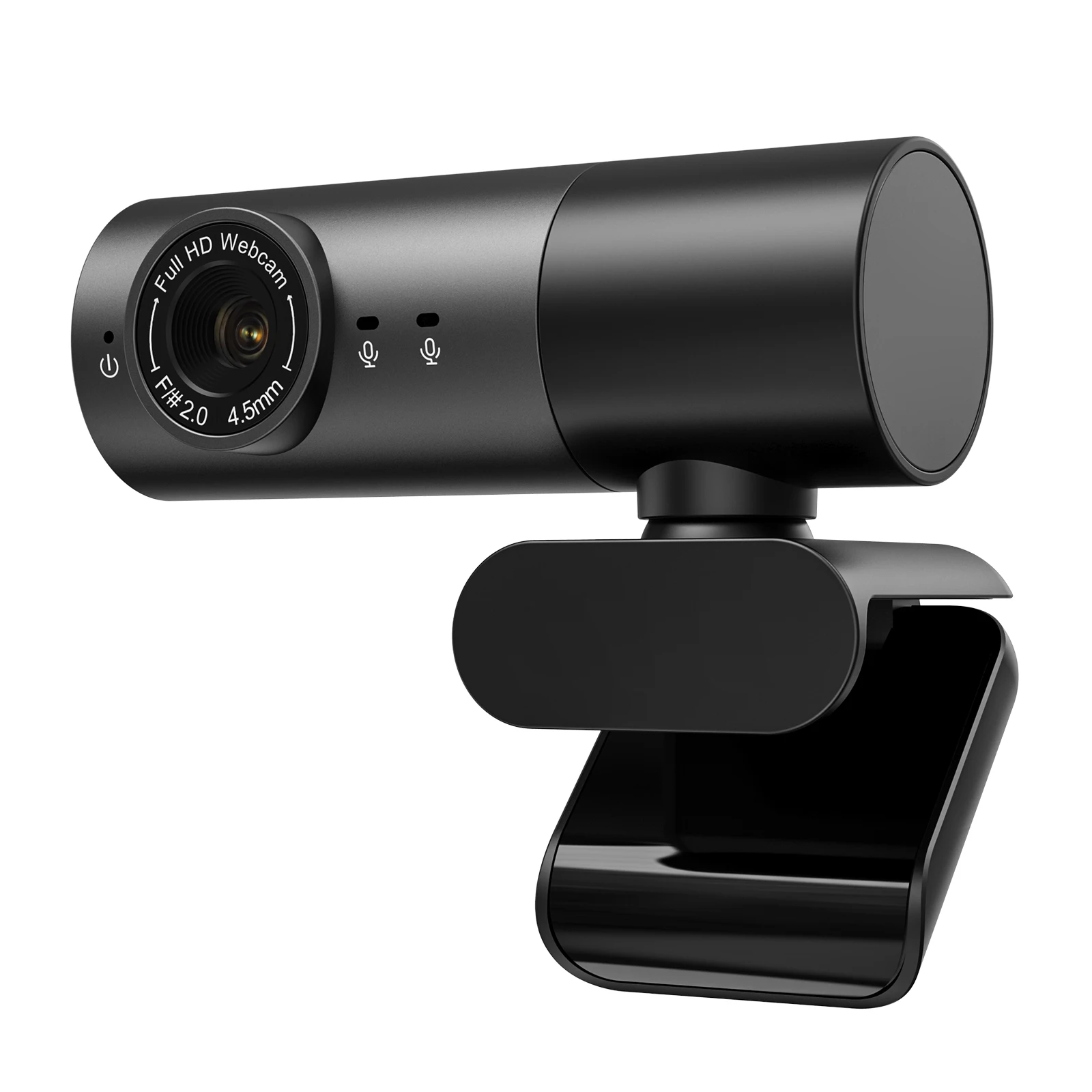 Full HD 1080P Webcam Video Camera  Dual Mic Plug and Play USB camera With Automatic Noise Reduction for PC