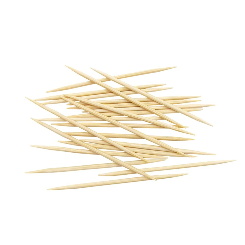 Disposable Individual Packing Ecofriendly Bamboo Wooden Toothpicks Birch Wooden Toothpick