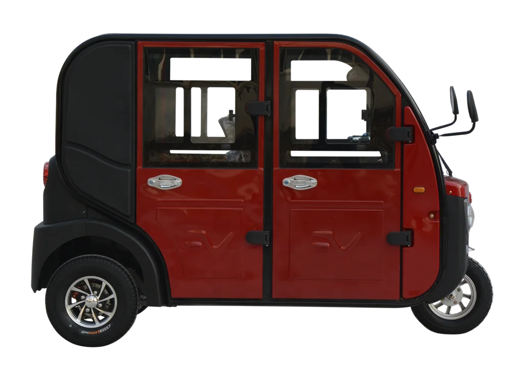 Motorcycle 3-seater Tricycle Affordable enclosed Electric Bicycle for Chinese Adults