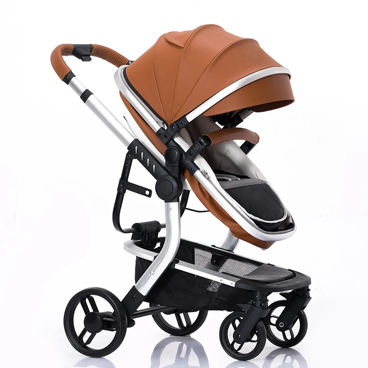 3 in 1 multifunctional stroller lightweight newborn adjustable travel system car seat
