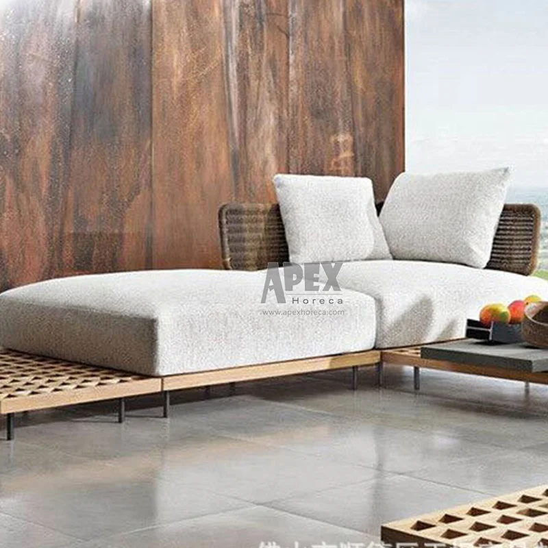 New micro fibre sofa l shaped couch corner sofa metal leg sofa set furniture for living room
