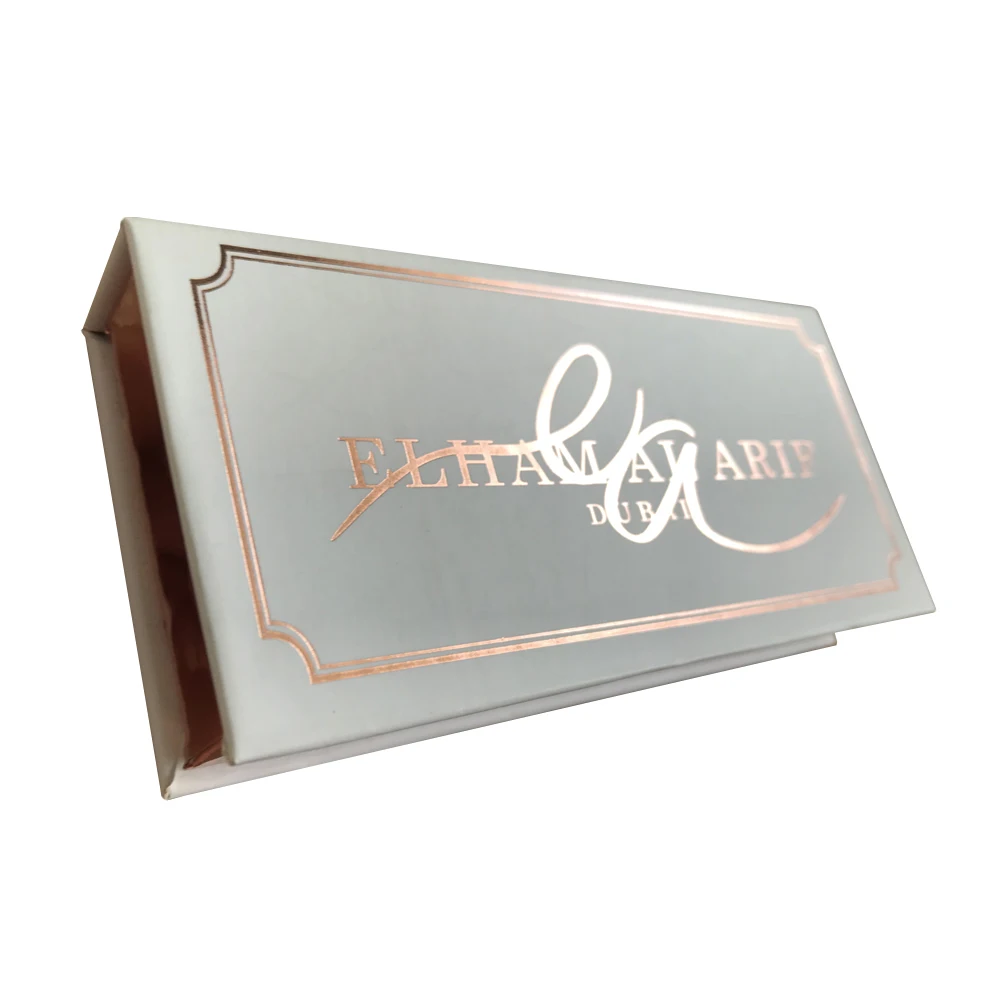 
manufacturer 3d mink lashes custom packaging box for false eyelash 