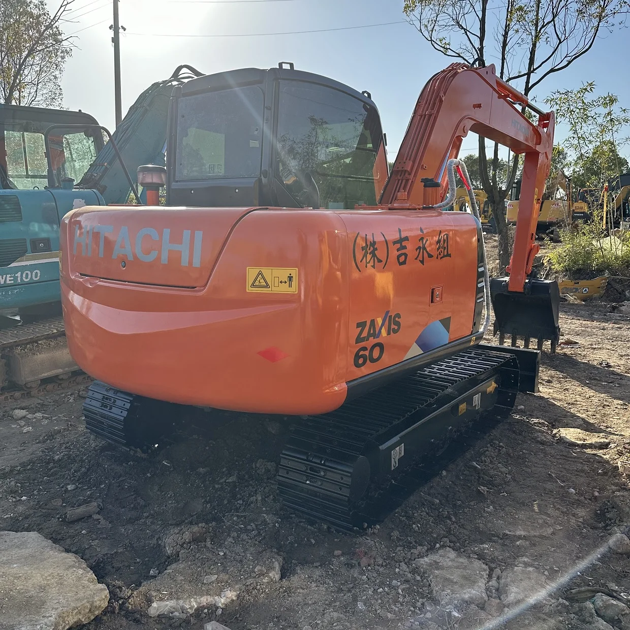 Famous Brand Hitachi Zx60 Excavator Japan Used Hitachi Ex Zx30 60 100 120 200 240 350 Hydraulic Crawler Excavator