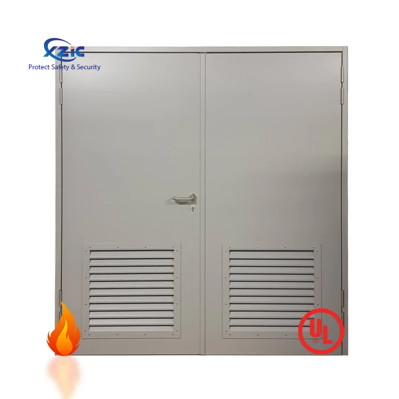 Hot Selling China Metal Fire Door Fire Rated 30-180 Minutes Interior and Exterior Doors with UL Certificated