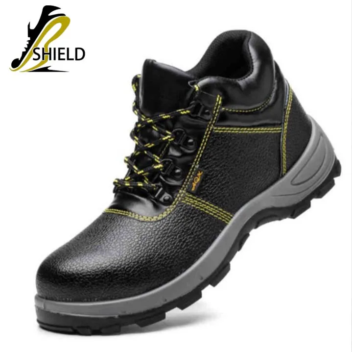 cheap industrial safety shoes steel toe Anti smashing Anti puncture breathable welding working safety shoes For men