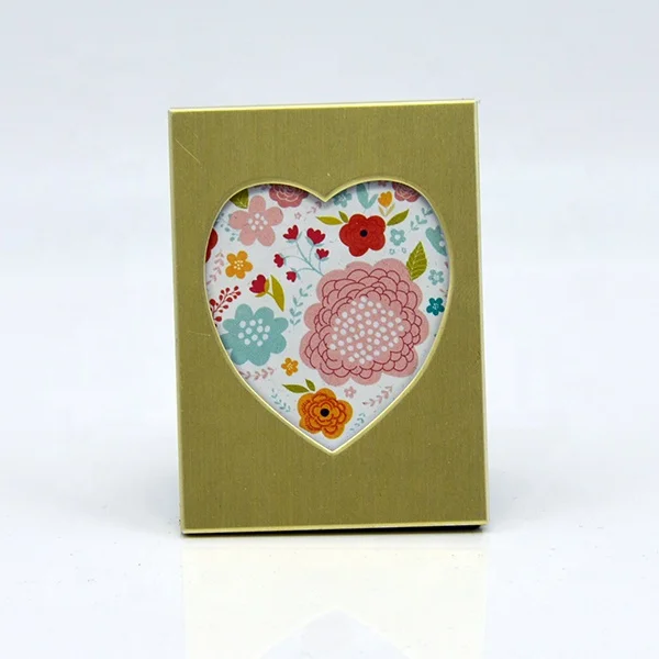 Promotion Gift Heart Shape Aluminium Mini Photo Frame