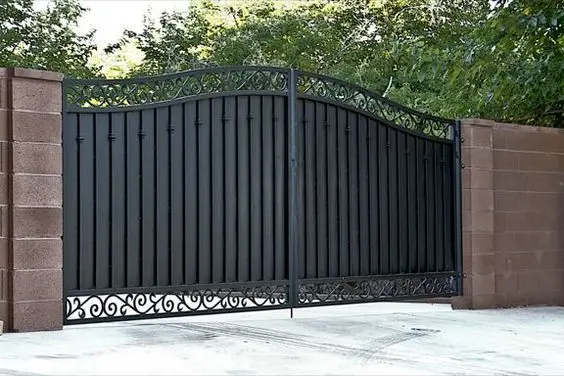 CBMmart Luxury Beautiful Residential High Quality Main Gates Designs High Quality Aluminum Gate