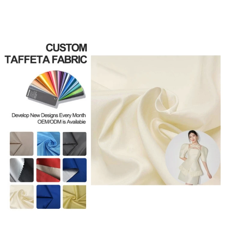 polyester 190t satin fabric