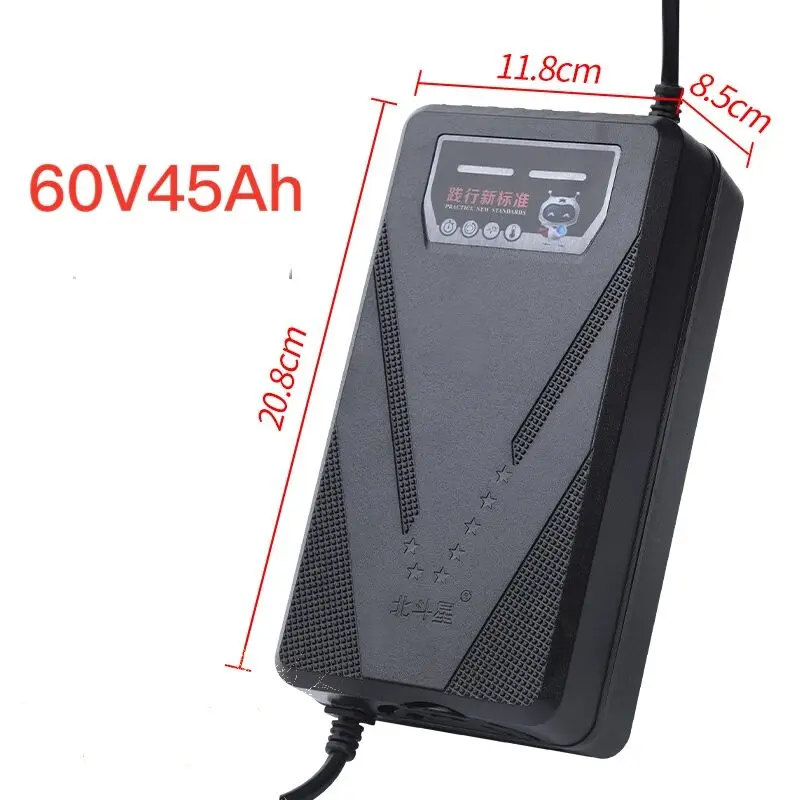 
60V45Ah electric scooter battery charge lead acid ebike fast battery charger for electric tricycle motorcycle 