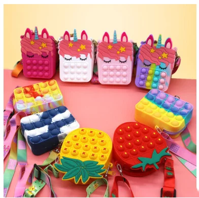 New Original Ladies Fidgets Shopping Hand Bags Fidget Stress Reliever Toys Purses