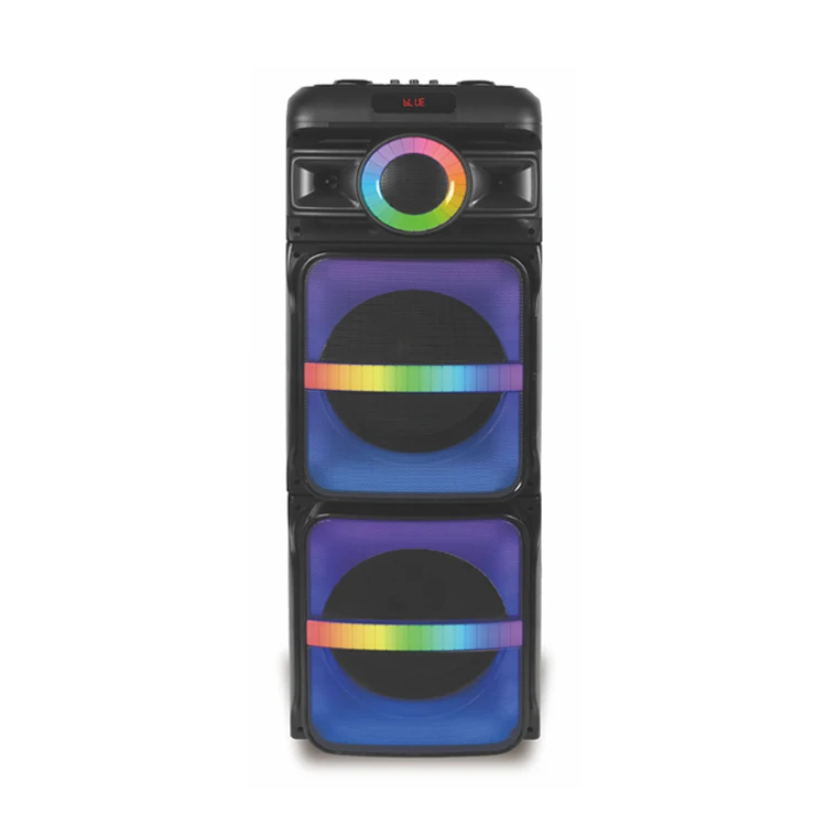 Speaker dual 12 inch professional caixa de som partybox woofer speaker home theater system wireless speaker
