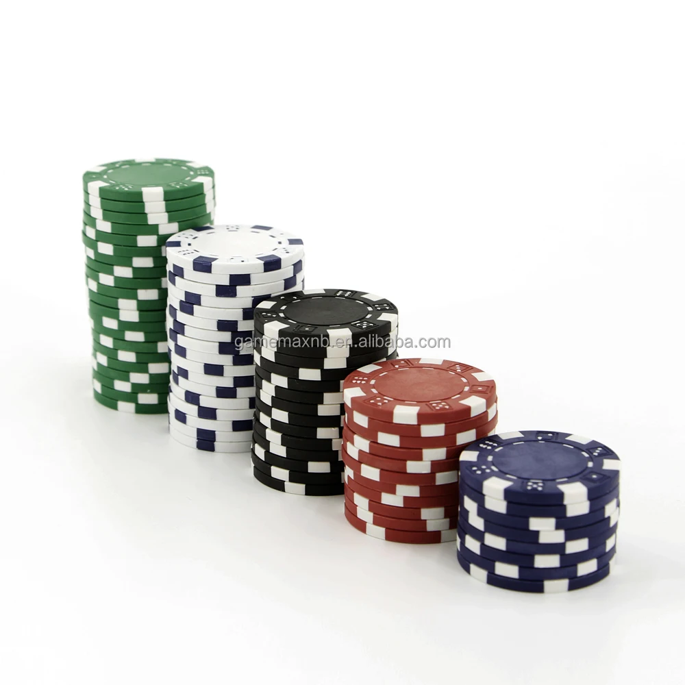 
100PCS 11.5 G Dice poker chips set with aluminium case 