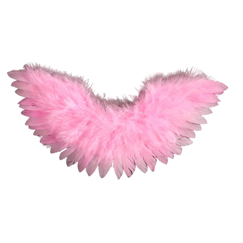 Wholesale European American Set Headband Children Toddler Photo Fairy Wings For Dolls Baby Photography Props Set Pink Wings