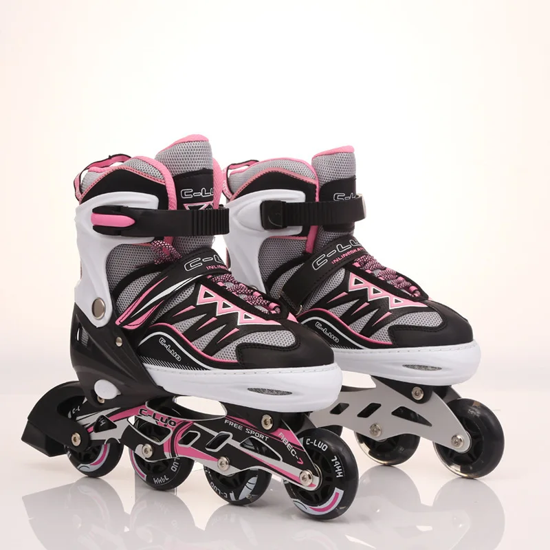 Skates Outdoor Blades Inline Roller Skates for Children Teens Women with Light Up Wheels for Indoor Outdoor Backyard Skating