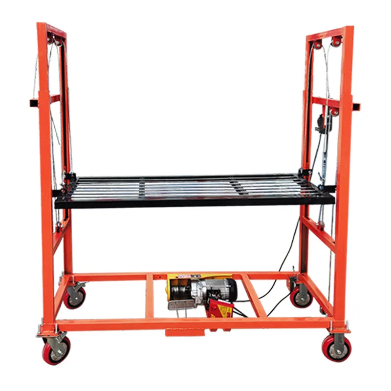 High quality multi-model foldable electric scaffold elevator foldable electric scaffold