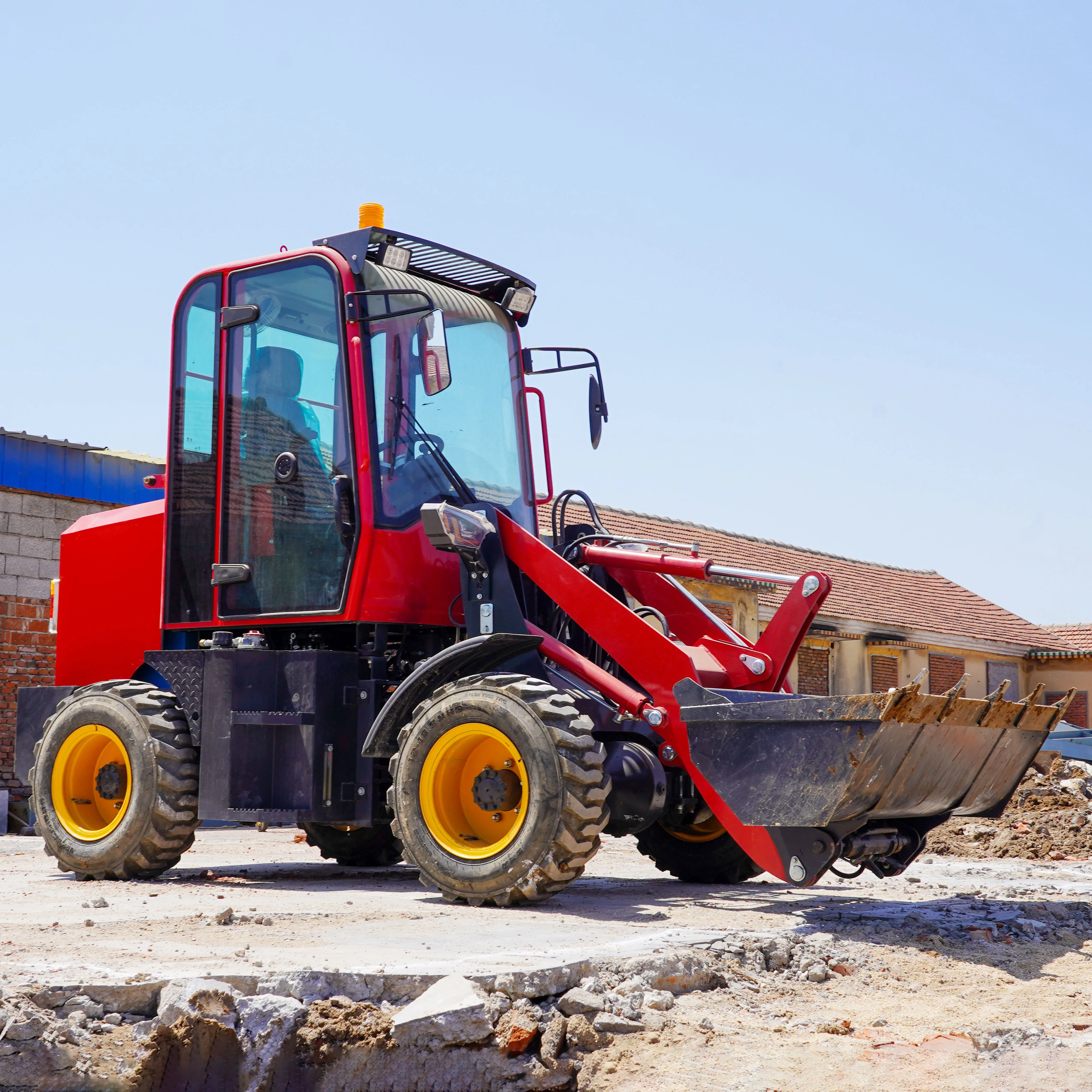 Multi-model Multi-functional Articulated Electric Loader Earth Moving Machinery Agriculture