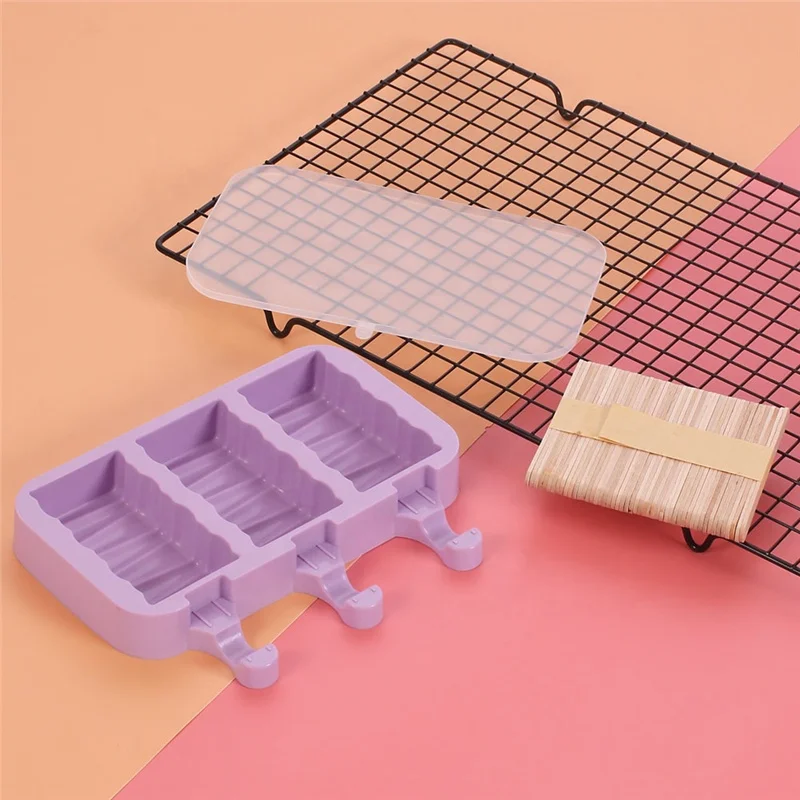 Hot Sale Silicone Popsicle Molds Maker,Large Homemade Ice Pop Molds Food Grade BPA Free Popsicle Mold