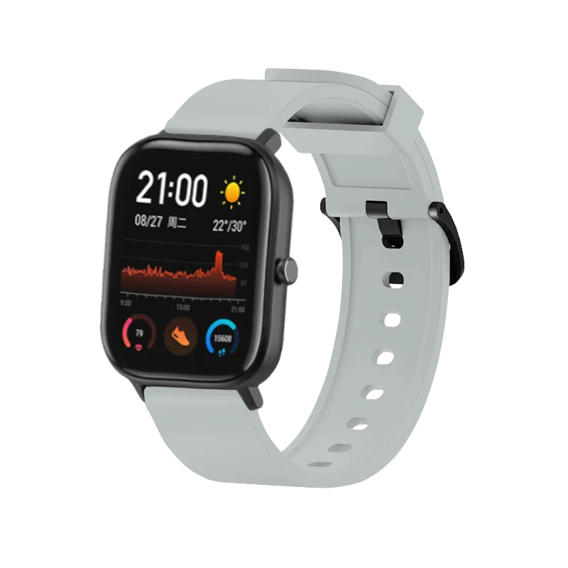 Colorful Silicone Sport Watch Strap Band Wrist Strap Replacement Silicone Strap Watch Band For Huawei