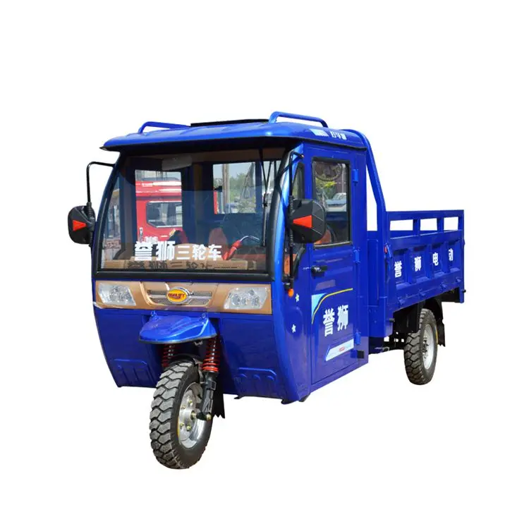 200cc 250cc/300cc cargo tricycle with cabin driving room three wheel motor tricycle
