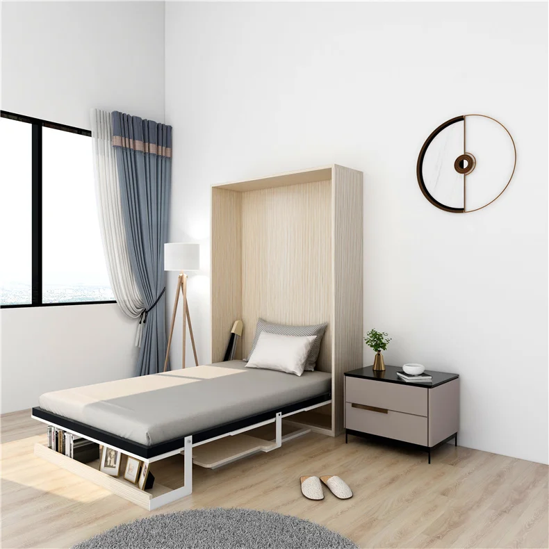 Откидная Гостевая кровать Leisuit-переносная раскладная кровать с толстым пенным наматрасником с эффектом памяти для запасных спальни и офиса