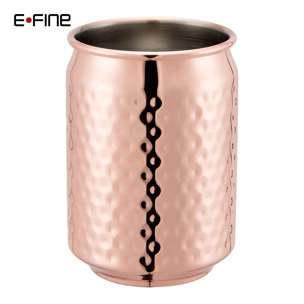 EFINE Amazon продукт с индивидуальным логотипом Двойная Стенка из нержавеющей стали пивные жестяные банки медная Коктейльная