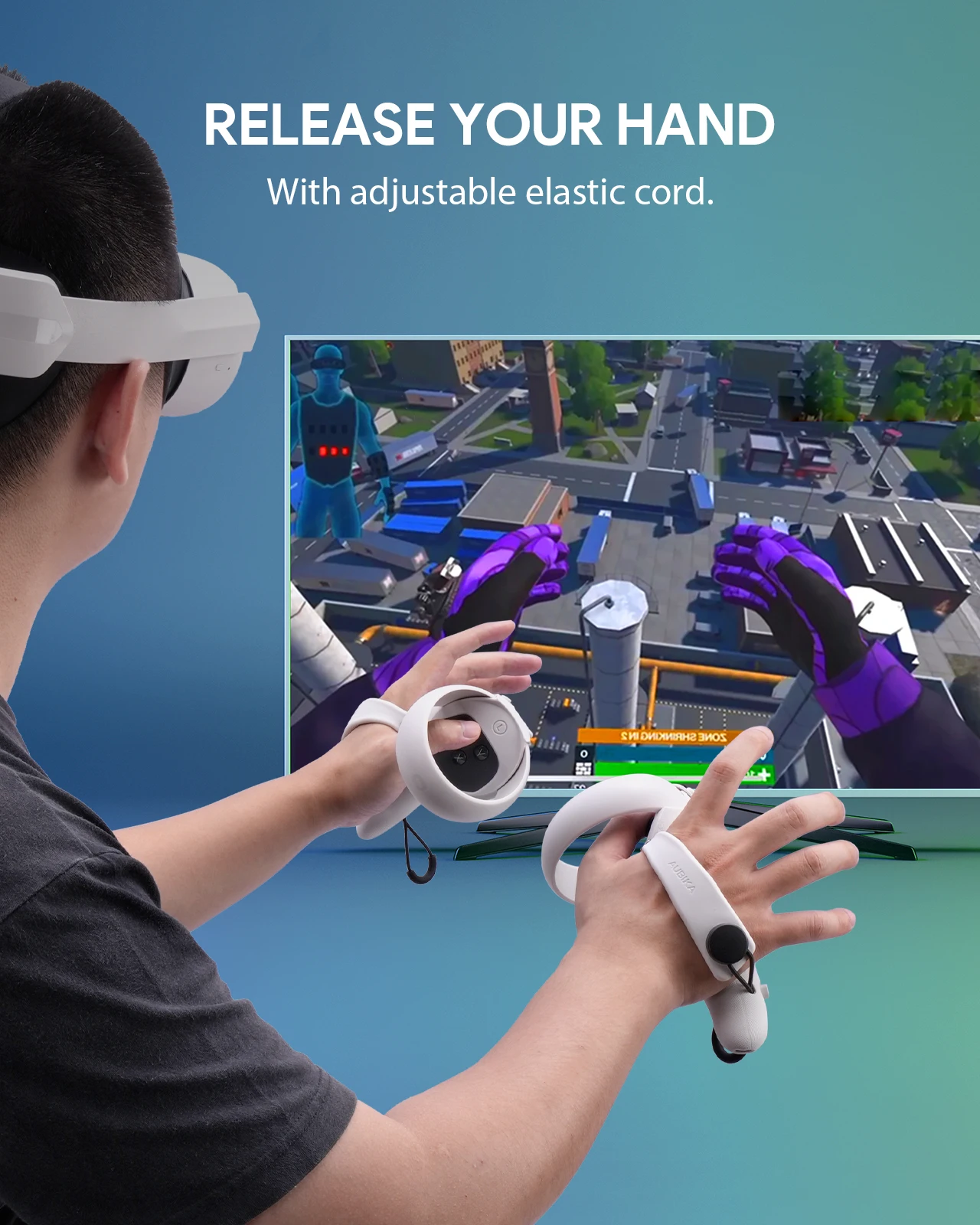 AUBIKA дизайнерский перезаряжаемый чехол для контроллера Oculus вопросы 2 защитный силиконовый ручки