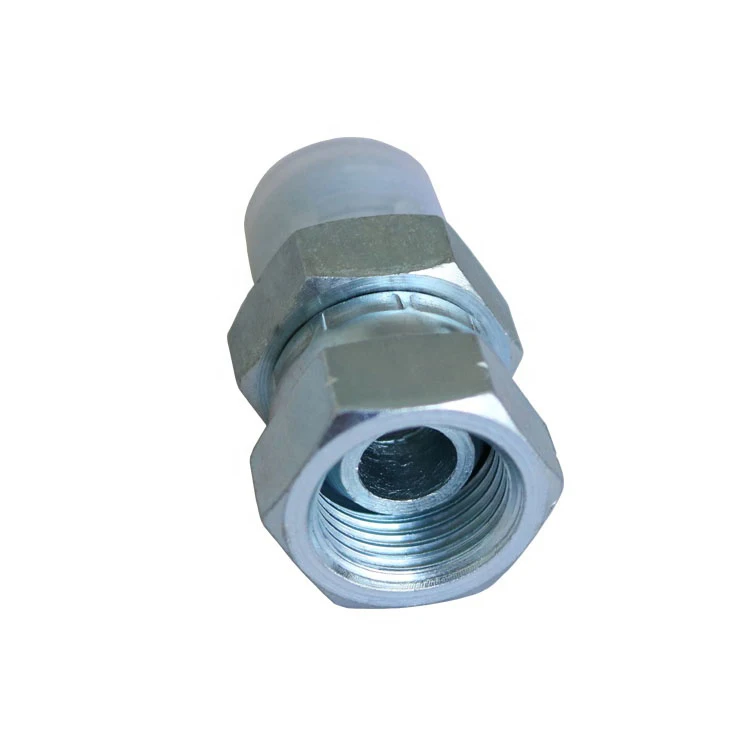 double thread adapter male bsp to female npt thread hose hex connector fittings