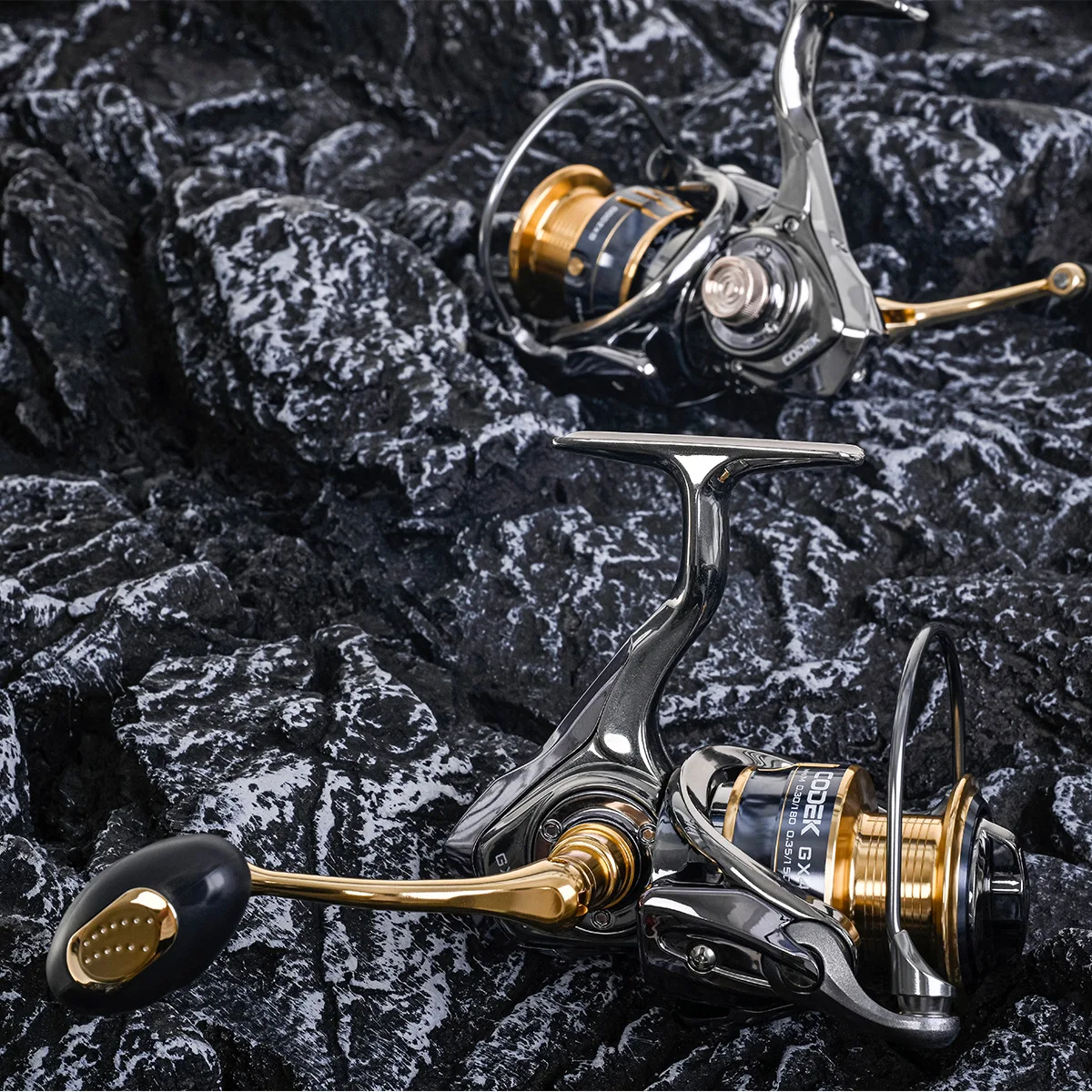 Aluminum Alloy Metal Rocker Line Cup Lure Fishing Reel Spinning