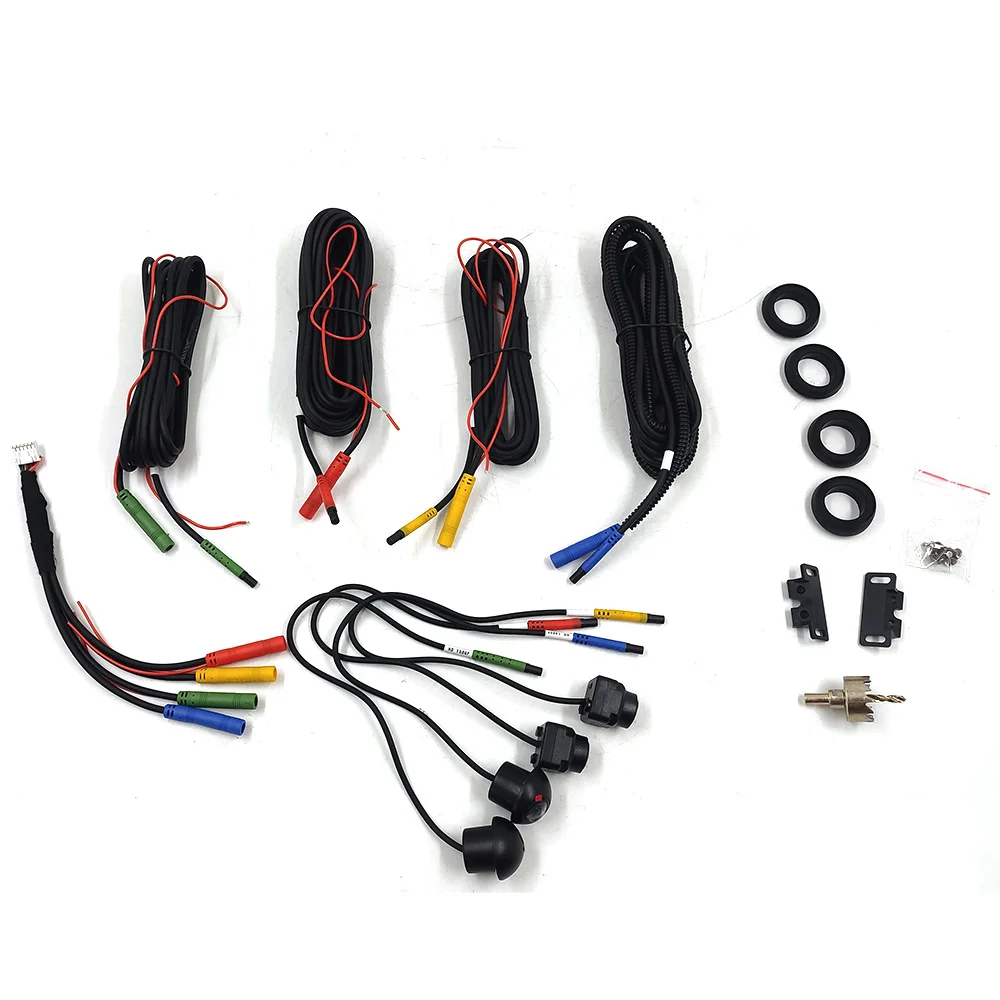 AHD 3D Panoramic Car 360 Camera  Android Car Multimedia GPS Player Reversing 360 Degree Car Radio Video Camera