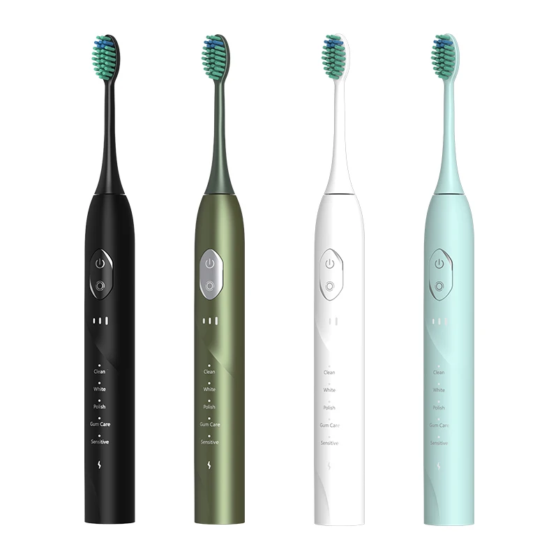 Factory Customized Electric Toothbrush IPX7 AdultTimed Oral Cleaning Whitening Toothbrush Soft Bristle Sonic Electric Toothbrush