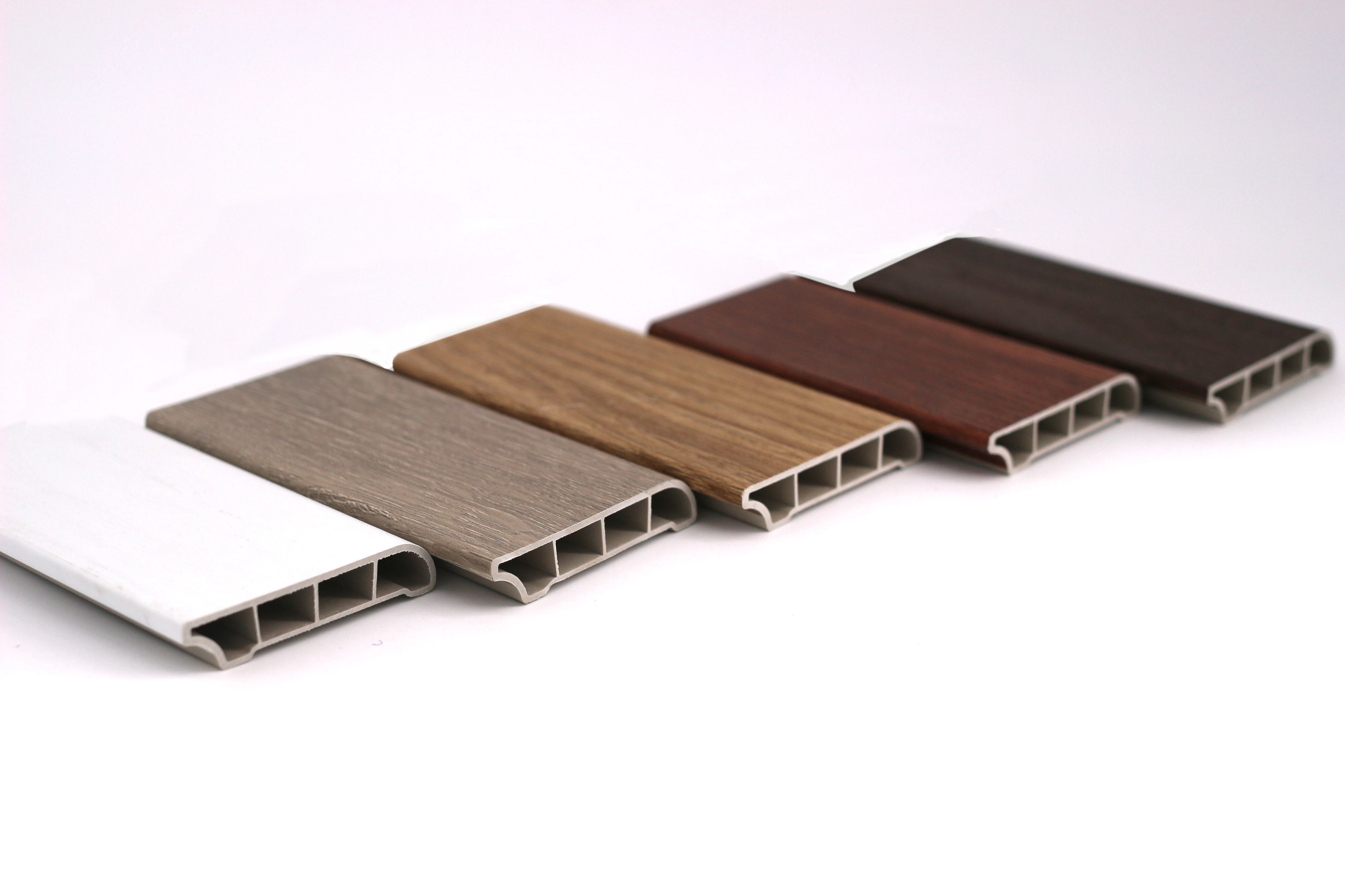 Hot Sale Waterproof PVC/SPC  Skirting Board Modern PVC/SPC Skirting Baseboards for floors