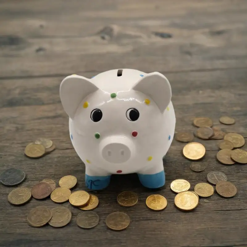 Ceramic Money Bank Children Gifts Box Piggy Coin Bank