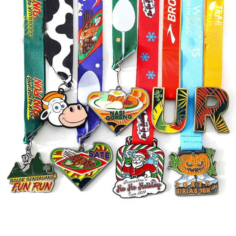 Cheap Price Medal Manufactures Antique Gold Plated Custom Design Sports Race Award Medals