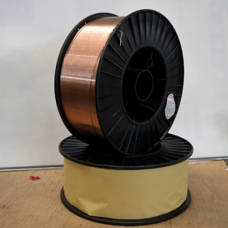 China Supply copper coated alloy mild steel AWS A5.18 ER70S-6 CO2 Mig Welding Wire