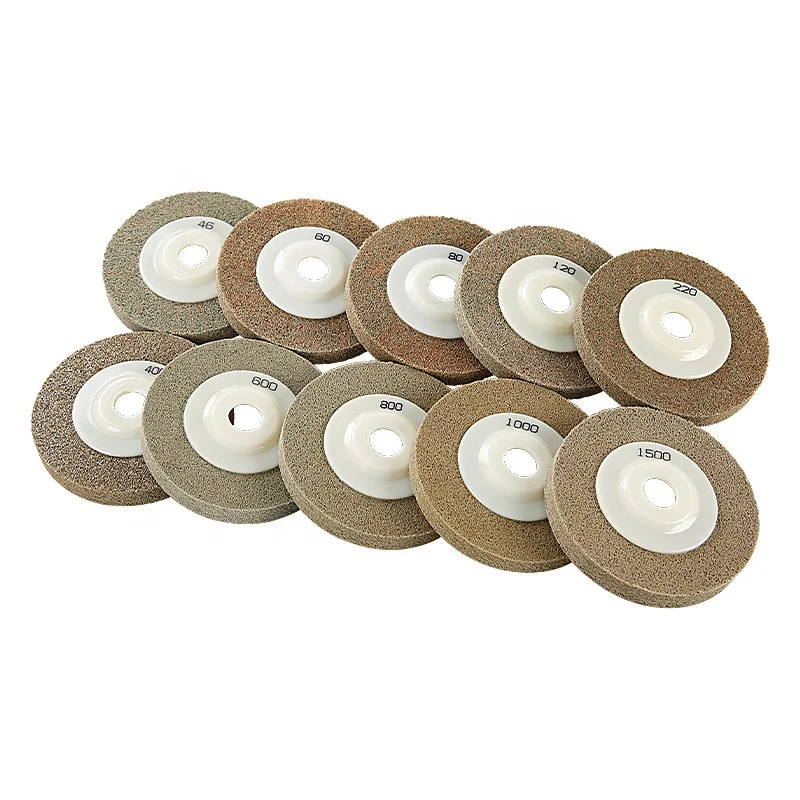 100mm  9P  Nylon Fiber Polishing Wheel Grinding Disc Abrasive Tools Materials Surface Decoration For Angle Grinder