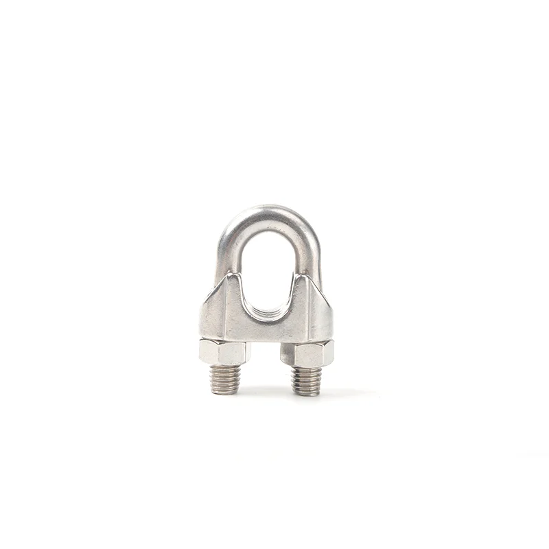 304 Stainless Steel Wire Rope Clip Clamp for Hardware item for Wire and Cable