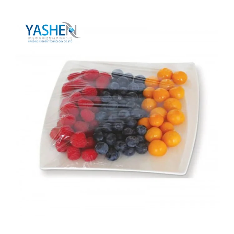 PVC Food Wrapping Stretch Cling Film For 10 micron 1500m Jumbo Roll