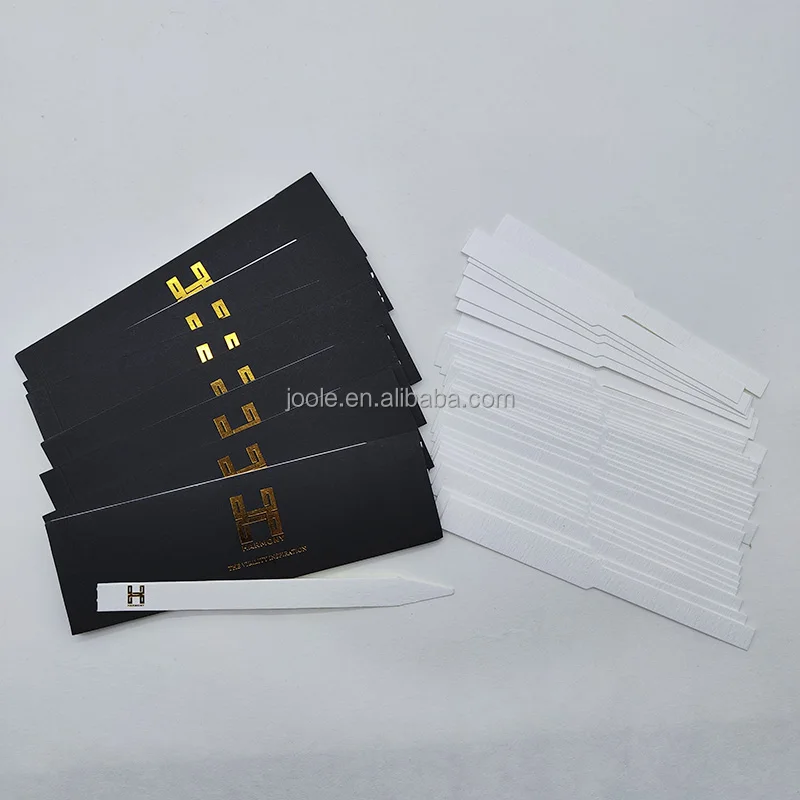 Luxury perfumed book and box set with special cotton paper strips different shape absorbs water and leaves fragrance