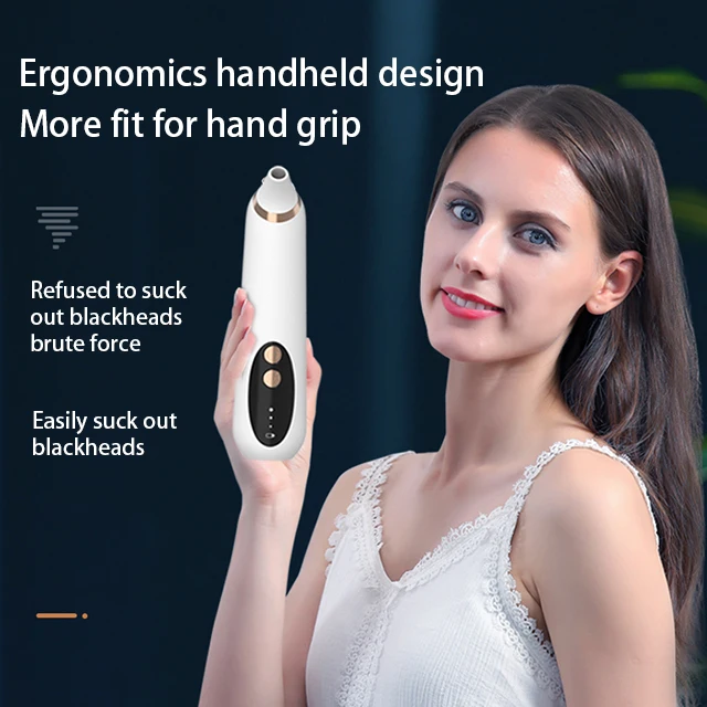Durable And High Temperature Resistant Blackhead Instrument Rechargeable Pore Cleaner