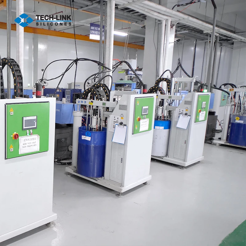 Factory Directly Good Quality High Temperature silicone raw material high transparency clear 40 Shore A liquid silicone rubber