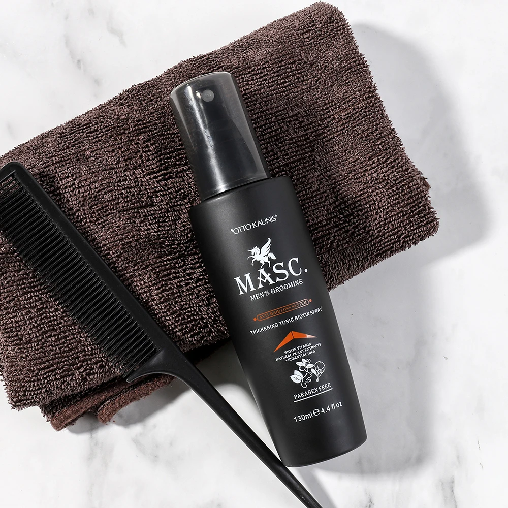 Free from Paraben Anti-hair Loss Argan Oil Thickening Tonic Biotin Hair Spray
