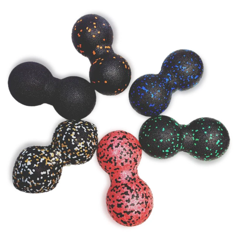 Peanut-shaped Muscle Relaxation Fitness Relax Tight Muscles Soft High Density Epp Foam Peanut Massage Ball Multi-Functional New